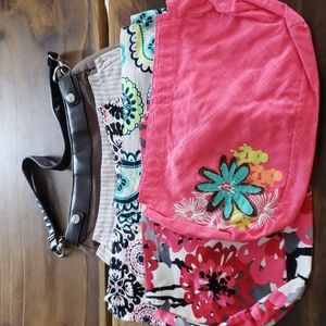 Thirty One Purse with Interchangeable Skirts